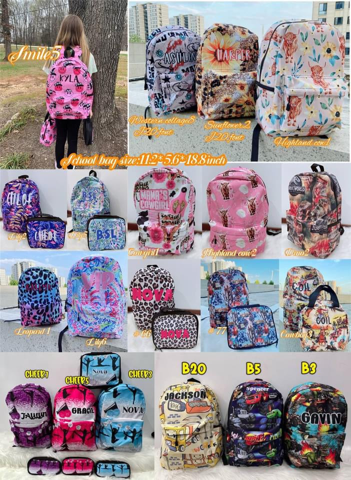 ✏️📚Back To School Personalized Backpack ONLY Preorder📚✏️