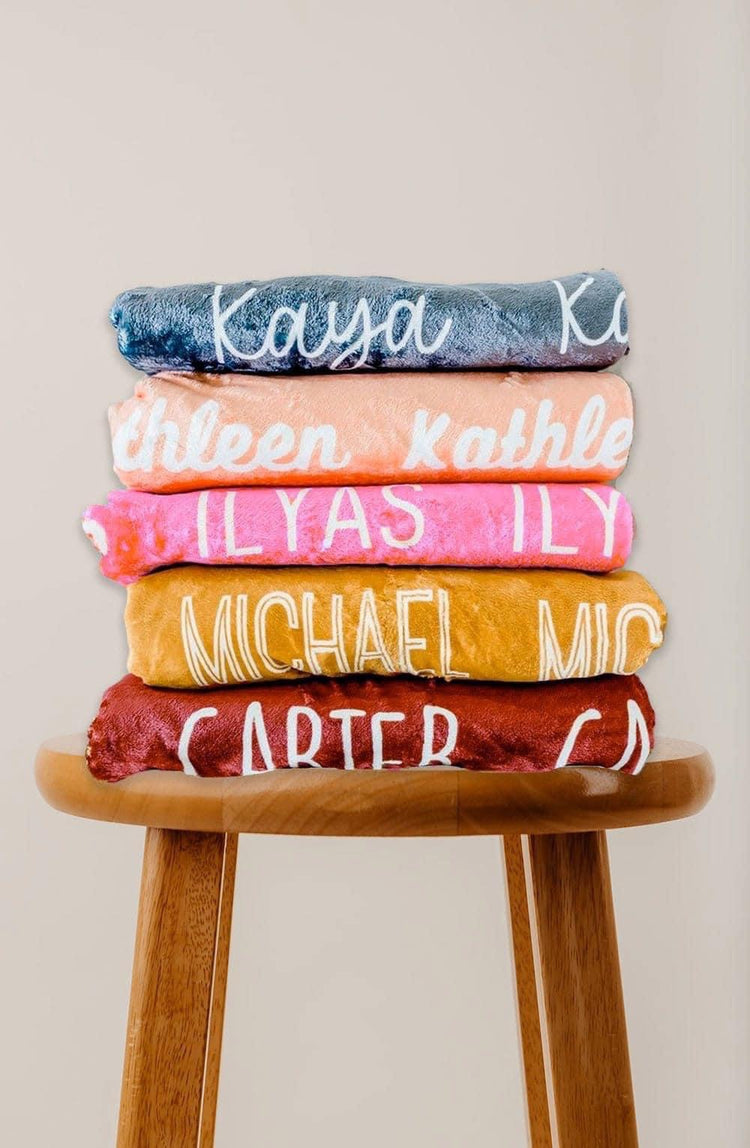 💫Personalized Baby/Kid Blanket 50x60 Preorder💫