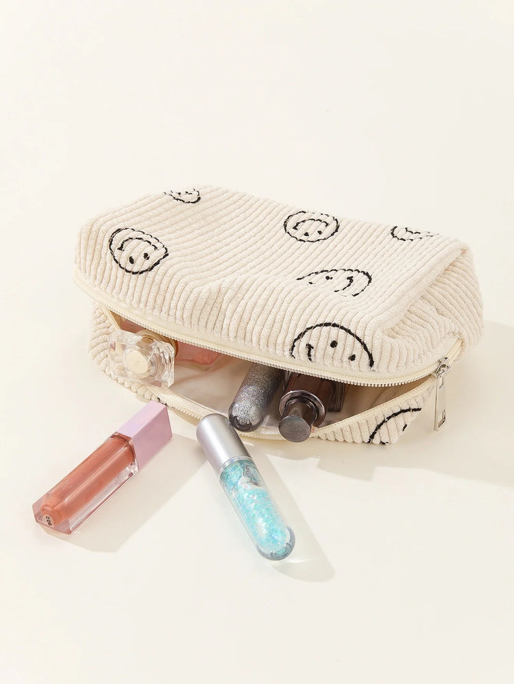 PREORDER Smiley Cosmetic Bags MOQ of 2!