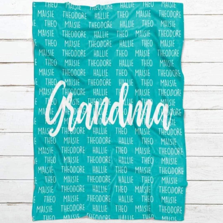 💫Personalized Center Name Blanket 50x60 Preorder💫