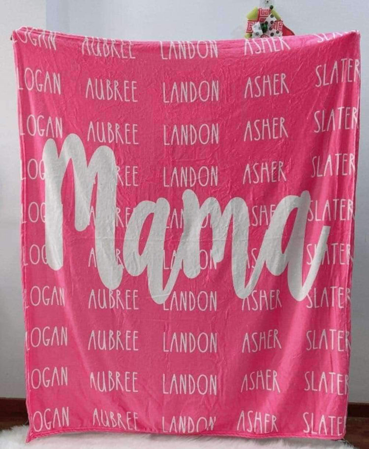 💫Personalized Center Name Blanket 50x60 Preorder💫