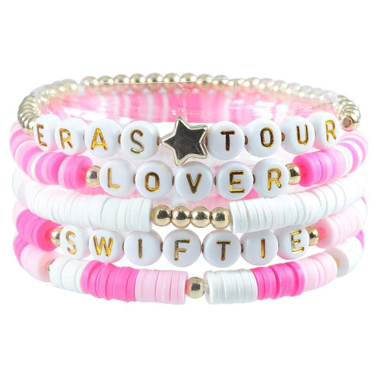🌎🎤Eras Tour Bracelet Set Preorder🎤🌎
