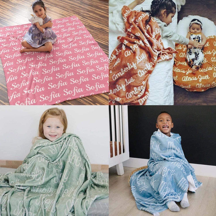 💫Personalized Baby/Kid Blanket 50x60 Preorder💫