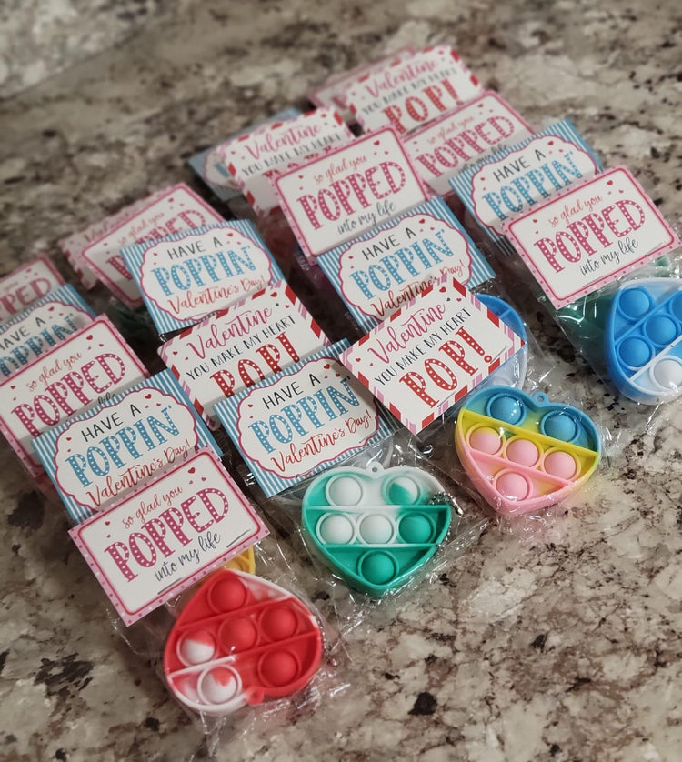 RTS Valentine’s Day Pop It Card Pack of 24