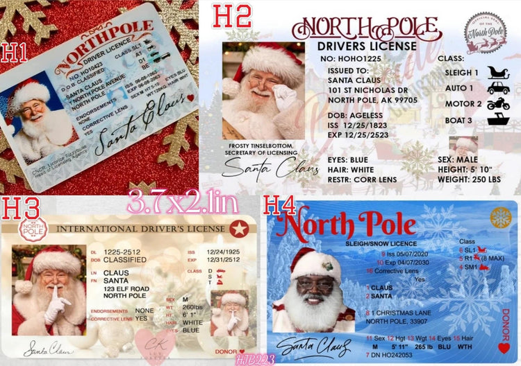 Santa License Preorder
