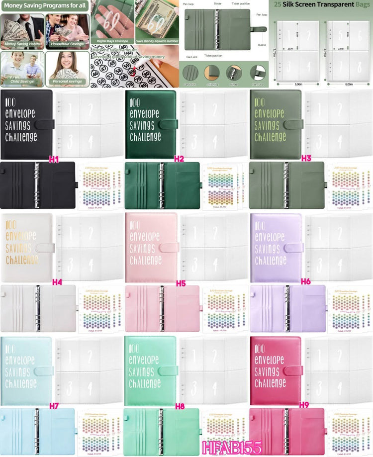 💵100 Pocket Envelope Binder Preorder💵