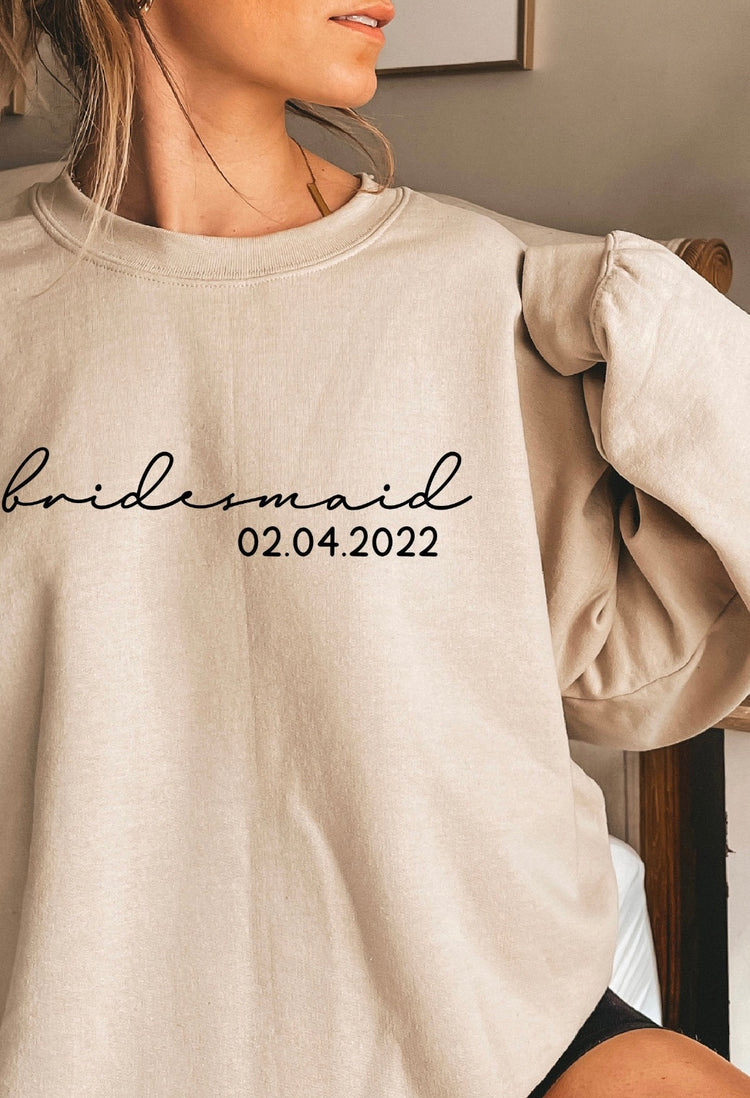 RTS Bridesmaid Crewneck Sweatshirt