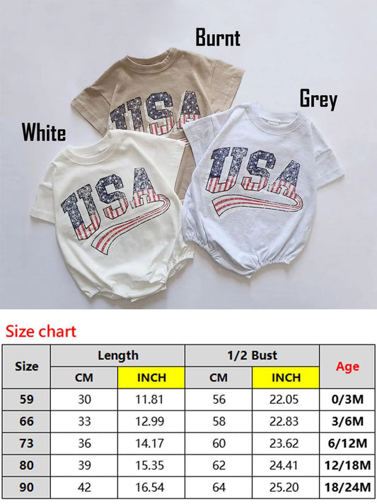 ❤️🇺🇸Baby USA Romper Preorder 🇺🇸❤️