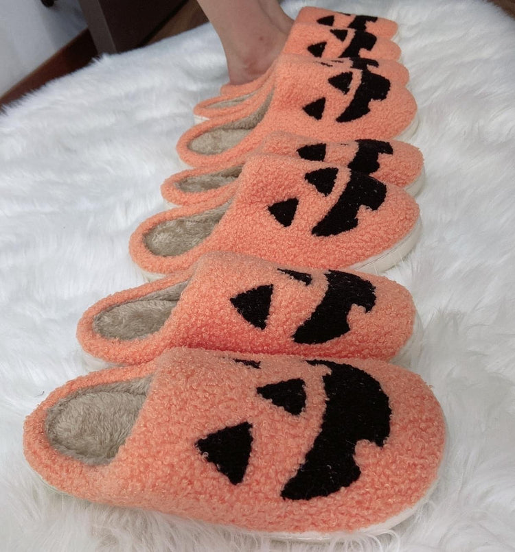 PREORDER Pumpkin Slippers