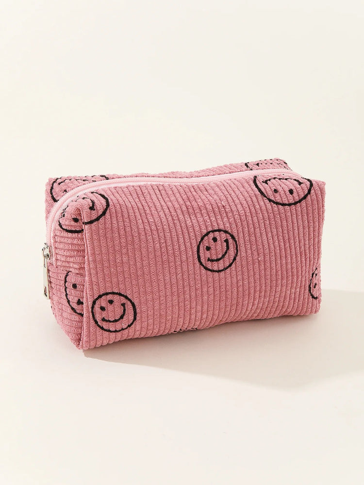 PREORDER Smiley Cosmetic Bags MOQ of 2!