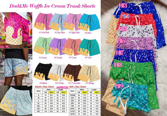 ❄️🍦Daddy & Son Drip Shorts 🍦❄️