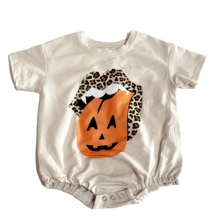 🎃👻Baby/Toddler Halloween Short Sleeve Romper Preorder👻🎃