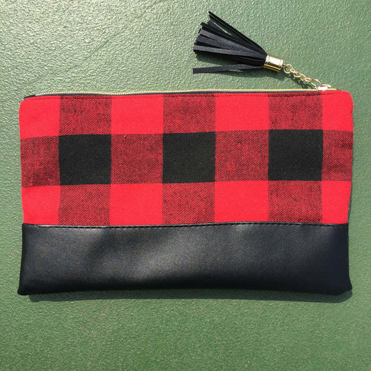 RTS Cosmetic Checkered XL Bags